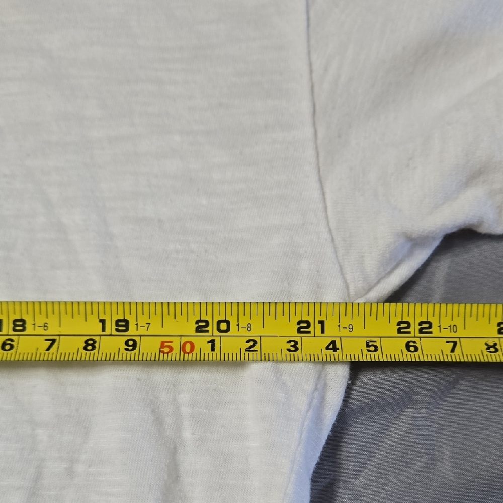 Abercrombie & Fitch Sz Medium Womens White Short Sleeve Tee - Picture 6 of 7
